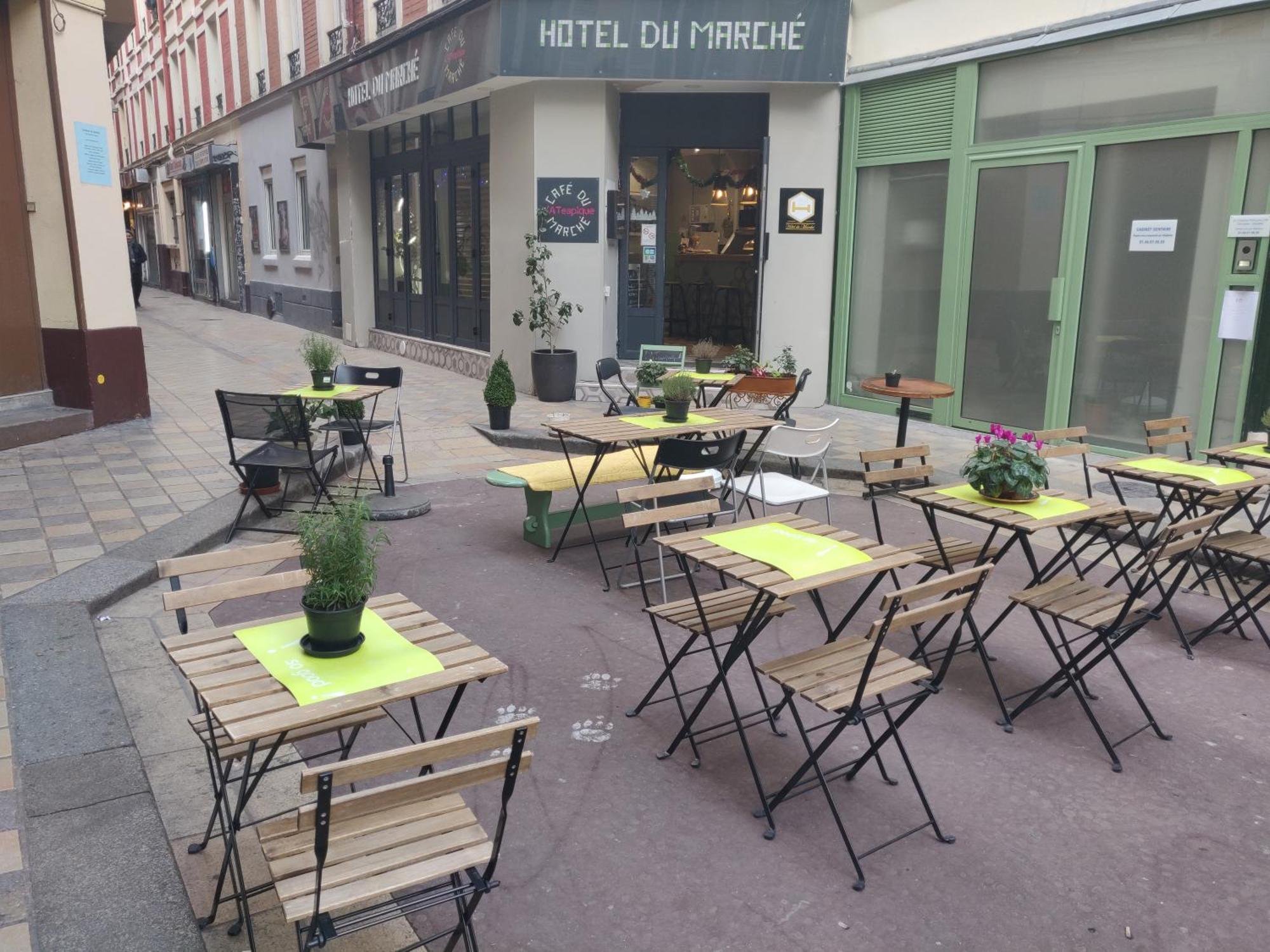 Hotel Du Marche Париж Екстериор снимка